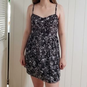 BeBop Black Floral Lace Dress
